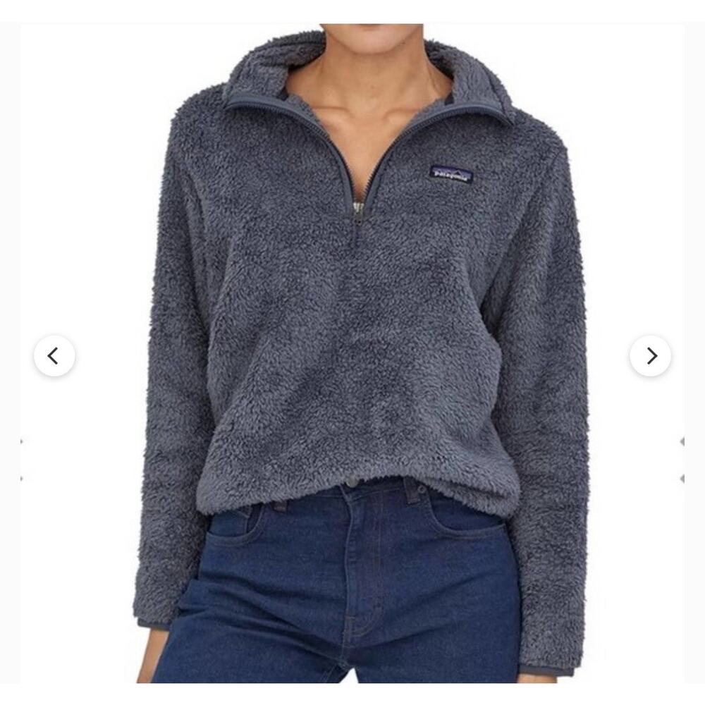 Patagonia Los Gatos 1/4 Zip Fleece Pullover Women’s Medium Navy Blue Gorpcore
